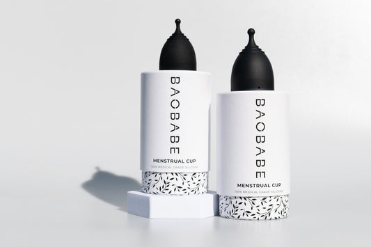 Baobabe Menstrual Cup Collection, 2 cups any size